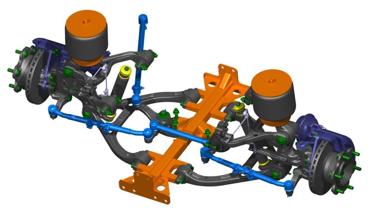 7-10M BUS INDEPENDENT AIR SUSPENSION SYSTEM: komman